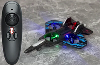 Avion télécommandé de haute qualité, jouet drone de combat en mousse avec lumière, hélicoptère RC 4 axes, planeur, avion de combat en mousse pour figures acrobatiques