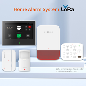 Système de sécurité domestique Staniot avec écran tactile HD 7 pouces, sans fil LoRa et filaire, alarme 4G et Wi-Fi, système d'alarme antivol 4G <span class=keywords><strong>GSM</strong></span>, mise à niveau OTA - Product Image 2