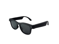 Lunettes intelligentes IA avec assistant vocal de traduction IA, lunettes de soleil Bluetooth mains libres à double haut-parleur de 13 mm pour la reconnaissance d'objets