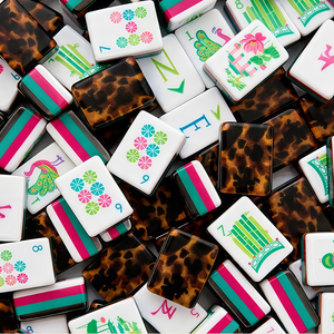 Amerikaanse Mahjong-set met 166 tegels inclusief Jokers, officiële Amerikaanse wedstrijdregelelementen voor een entertainmentspel voor vier spelers - Product Image 2
