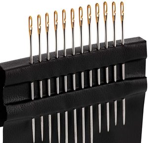 <span class=keywords><strong>Agujas</strong></span> de autoenhebrado, <span class=keywords><strong>agujas</strong></span> de coser de apertura lateral fácil de enhebrar acolchar a mano - Product Image 2