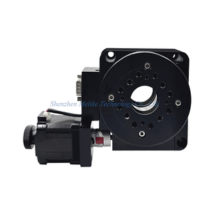 Plato giratorio de indexación rotativa con motor paso a paso Samsr, eje R, rotación de 360 grados, engranaje helicoidal divisor - Product Image 1