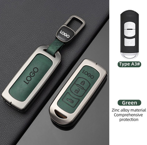 Funda Protectora de Aleación de Zinc de Alta Calidad para Llave de Control Remoto de Coche, Compatible con <span class=keywords><strong>Mazda</strong></span> <span class=keywords><strong>CX</strong></span>-<span class=keywords><strong>5</strong></span> 9 2020 - Product Image 3