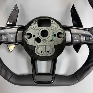 Volante de Cuero Negro Completo al por Mayor de Fábrica para <span class=keywords><strong>Volkswagen</strong></span> VW Golf Mk7 GTI Golf R GTE Passat Jetta Bora Santana <span class=keywords><strong>Caddy</strong></span> - Product Image 6