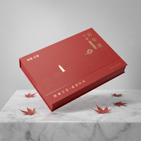 Boîte rigide en carton rigide avec logo personnalisé, fabrication directe d'usine, boîte cadeau de luxe pliable de style livre avec fermeture magnétique