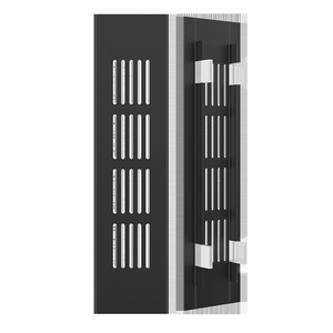 Decoración de gabinetes, cubierta de ventilación con clip de malla transpirable de doble cara de aleación de aluminio para armario, diseño moderno y sencillo - Product Image 3