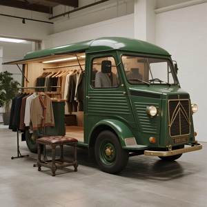 Carrello elettrico per <span class=keywords><strong>abbigliamento</strong></span> elegante per veicoli al dettaglio per negozi Popup di strada - Product Image 1