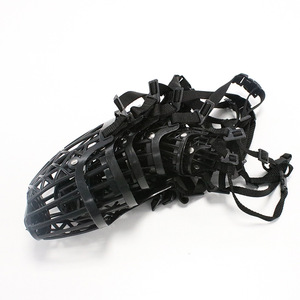 Bozal personalizado de plástico ajustable, transpirable, duradero, indestructible, grande, para perros y gatos - Product Image 4