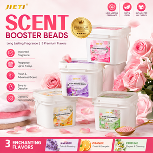 Perles parfumées pour lessive à la rose, rehausseur de parfum longue durée, soin des tissus, additif adoucissant en microcapsules 1,80 kg - Product Image 3
