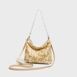 Nouveau Sac à Main Scintillant 2026 – Sac <span class=keywords><strong>d</strong></span>'Épaule Luxe Léger Pailleté Polyvalent pour Femmes – Idéal Soirées et Événements - Product Image 1