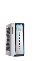 Mini PC de Jeu Haute Performance avec Intel I9-14900KF, Carte Graphique Discrète RTX 4070 12 Go, 2x DDR5 (Support Max 96 Go), Boîtier Refroidi par Eau