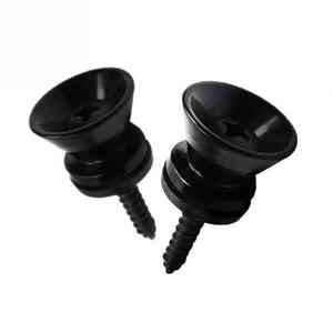 2 Piezas/Juego de Hebillas Antideslizantes para Correa de Guitarra, Botones de Rosca para Correas de Guitarra Acústica, Eléctrica y Bajo, Accesorios para Correas de Guitarra - Product Image 3