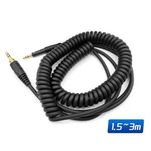 <span class=keywords><strong>Cable</strong></span> de <span class=keywords><strong>Audio</strong></span> para auriculares con resorte de enchufe de 2,5mm a 3,5 + 6,35mm para <span class=keywords><strong>Sennheiser</strong></span> HD6 / HD8 / HD7 / HD598 - Product Image 2