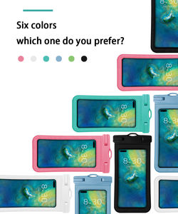 Water Proof <strong>Smartphone</strong> Neck Buoyancy Floating Clear Waterproof Mobile Phone <strong>Bag</strong> Case Touch Pouches for Swim Rafting Skiing - Product Image 6