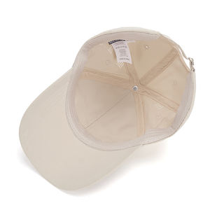 Gorra de Béisbol Unisex Personalizada, Transpirable, de Poliéster, 6 Paneles, con Logotipo, Color Caqui, Deportiva, Bordado 3D, Protección Solar, Primavera Verano - Product Image 4