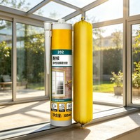 Sikaaseal 202 Super Glue, mastic silicone neutre résistant aux intempéries, anti-âge, respirant, imperméable, pour la construction de portes et fenêtres