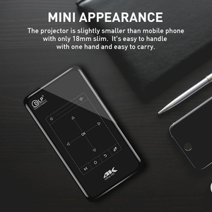 Mini <b>Projector</b> P8 DLP 1080p Smart Android Wifi BT Quad Core Mobile Phone for Home Theater/Outdoor/Meeting P09 II Mini Dlp Androi - Product Image 3