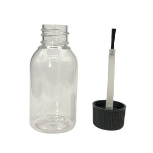 Pet <b>Brush</b> <b>Bottle</b> 30Ml With Lid For Toner Cosmetic Packaging Skin Care - Product Image 5