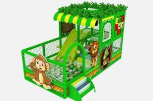 Kommerzieller Indoor-Spielplatz für Kinder Hausgemachte Indoor-Spielgeräte mit Slide Ball <span class=keywords><strong>Pool</strong></span> - Product Image 2