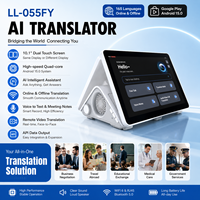 Traducteur Intelligent IA – Appareil de Traduction 10,1 Pouces Double Écran 165 Langues Traducteur Vocal Hors Ligne Enregistreur de Réunions Android 15