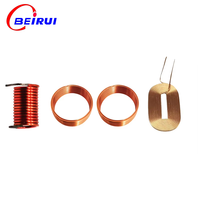 Bobine d'induction sans fil à noyau de ferrite personnalisé, forme ronde, SMD, montage DIP