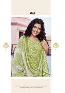 Ropa de Festival de buena calidad, pantalón Kurti de algodón puro impreso con bordado, fabricación Dupatta de la India - Product Image 5