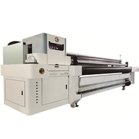 Mesin Printer Roll to Roll LED UV Flatbed Format Besar 3.2M untuk Pencetakan Kaca Akrilik