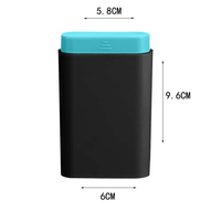 Nouvelle conception 2026, boîte à pilules hebdomadaire de type extractible, boîte à pilules portable, étui pour comprimés, boîte à pilules pour suppléments, vitamines