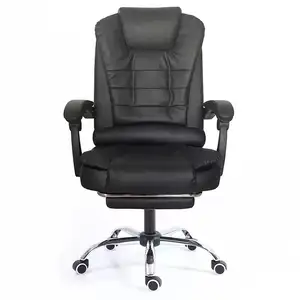 공급 업체 도매 럭셔리 저렴한 컴퓨터 의자 회전 PU 가죽 관리자 인체 공학적 편안한 사무실 의자