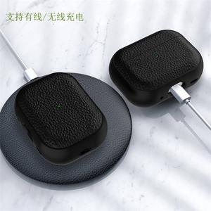 Tendance luxe <span class=keywords><strong>Original</strong></span> pour <span class=keywords><strong>Airpods</strong></span> étuis de charge en cuir PU housse 1/2 Pro 2 3 noir pour <span class=keywords><strong>Airpods</strong></span> 4 étui pour garçons - Product Image 4