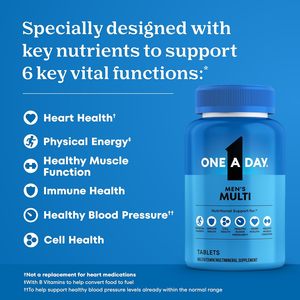 Comprimés multivitaminés et multiminéraux quotidiens pour hommes, nutriments essentiels pour le bien-être général, étiquette privée OEM - Product Image 4