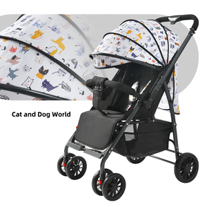 Bán Chạy Nhất Cao Phong Cảnh Có Thể Ngồi Ngả Ánh Sáng Gấp Xe Đẩy Em Bé Tự Động Gấp Nhỏ Gọn Trọng Lượng Nhẹ Xe Đẩy Em Bé - Product Image 5