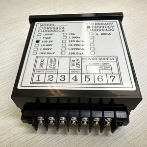 เครื่องวัดแรงดันไฟฟ้ากระแสตรง TECPEL DR-99DCV คุณภาพสูง ความแม่นยำระดับสูง 1.5  5999 หน่วยการวัด - Product Image 5