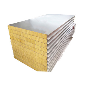 Paneles Sándwich con Revestimiento de Acero y Lana de Roca, Aislamiento Térmico para <span class=keywords><strong>Paredes</strong></span> Interiores y Techos de Almacenes, en Oferta - Product Image 5