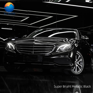 Film de Protection en vinyle pour voiture, emballage vinylique brillant Super Briaht métallique, noir, cristal - Product Image 2