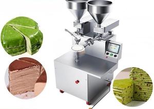Máquina automática <span class=keywords><strong>de</strong></span> borrado <span class=keywords><strong>de</strong></span> pasteles <span class=keywords><strong>de</strong></span> 6-10 pulgadas Durian Thousand Crepe Layer para panadería Mille-Feuille Cake Equipment - Product Image 6
