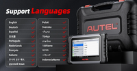 Autel MaxiCOM MK808S Herramienta de escáner de diagnóstico de coche bidireccional Codificación de llaves FCA Autoauth Android 11 Actualizado de MaxiCheck MK808