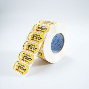 Etiquetas de Vinilo Impermeables con Logotipo de Marca Personalizado, Fabricante de Etiquetas para Productos, Rollo de Etiquetas de PVC para Botellas - Product Image 2