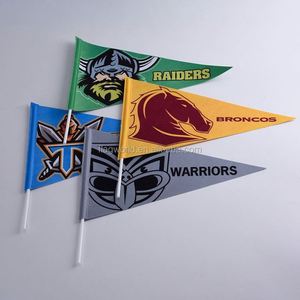 High Quality Felt Triangular <b>Flag</b> Custom Felt Pennant <b>Flag</b> - Product Image 2