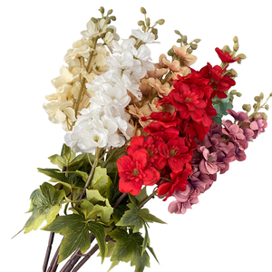 Flores Artificiales <span class=keywords><strong>de</strong></span> Delphinium al por Mayor <span class=keywords><strong>de</strong></span> Fábrica, Tacto <span class=keywords><strong>Real</strong></span>, para Decoración del Hogar, Flores Individuales - Product Image 1