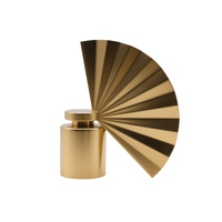 Capuchon de parfum en aluminium A380 robuste, plaqué or, pour flacon, de Guangdong OEM/ODM