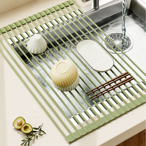 <span class=keywords><strong>Escurridor</strong></span> <span class=keywords><strong>de</strong></span> <span class=keywords><strong>Platos</strong></span> Plegable Personalizado <span class=keywords><strong>para</strong></span> <span class=keywords><strong>Fregadero</strong></span> <span class=keywords><strong>de</strong></span> Cocina con Diseño Enrollable, <span class=keywords><strong>Escurridor</strong></span> <span class=keywords><strong>de</strong></span> <span class=keywords><strong>Platos</strong></span> Plegable <span class=keywords><strong>para</strong></span> <span class=keywords><strong>Platos</strong></span> y Tazones, Organizador <span class=keywords><strong>de</strong></span> <span class=keywords><strong>Fregadero</strong></span> - Product Image 3