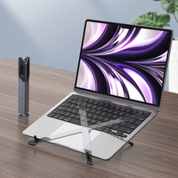 Support portable pour ordinateur portable en alliage d'aluminium, pliable, support pour ordinateur portable, support pour ordinateur, dissipation de la chaleur, nouveaux accessoires, taille