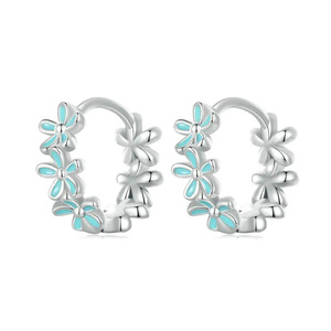 Orecchini Floreali per Donne, Design Fresco Ispirato alla Natura, Accessori per Orecchie da Indossare Quotidianamente - Product Image 1