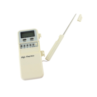 Thermomètre numérique WT-2 avec sonde en acier inoxydable thermomètre de qualité alimentaire