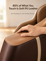 Silla de Masaje Corporal Completa Multifuncional de Lujo, Directo de Fábrica en China, Eléctrica, Shiatsu, Reclinable, con Calor y Gravedad Cero para Uso Doméstico