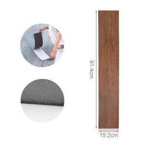 * OUTLET * 6 piastrelle adesive per pavimenti in PVC 914x152mm Parquet effetto legno-casa e giardino/articoli per la casa - Product Image 3