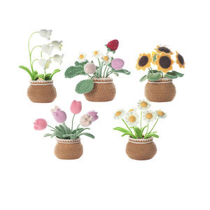 Instructions en anglais <span class=keywords><strong>fil</strong></span> de <span class=keywords><strong>coton</strong></span> mélangé kit crochet animal amigurumis diy set crochet kit <span class=keywords><strong>pour</strong></span> débutants - Product Image 4