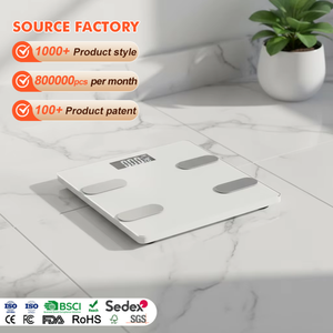 <span class=keywords><strong>Vente</strong></span> flash, balance intelligente avec écran LCD numérique, balance corporelle, salon, salle de bain, balance électronique pour mesurer le poids - Product Image 1