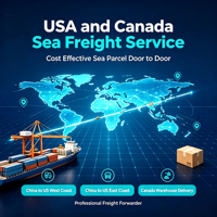 Kostenloser Tür-zu-Tür-Service ZS LOGISTICS Versand von China in die USA, UK, Kanada Spediteur mit Versicherung & 24/7 Support
